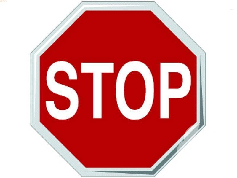 La señal de STOP, ¿obliga siempre a detenerse?